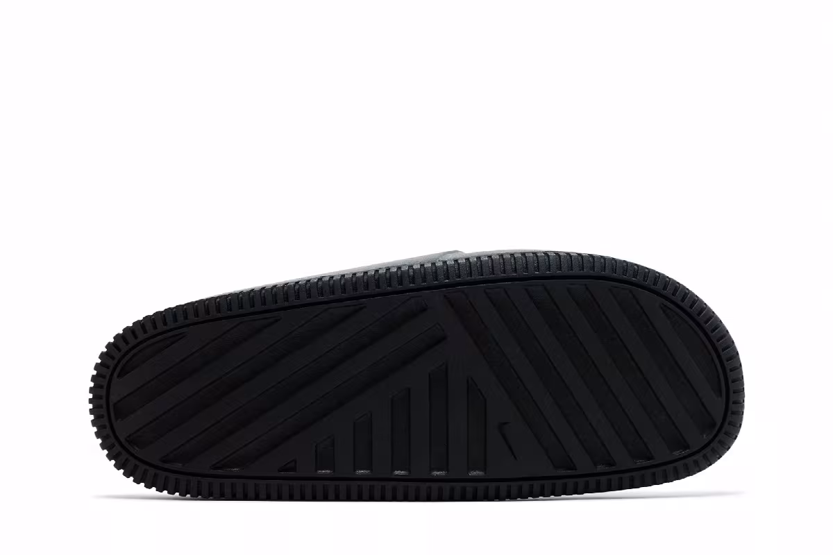 Nike Women's Calm Slide Triple Black, view 5