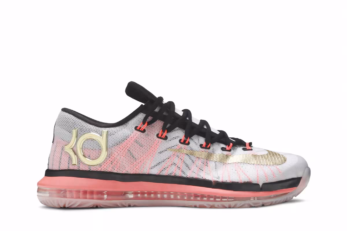 Nike KD 6 Elite Gold, view 2