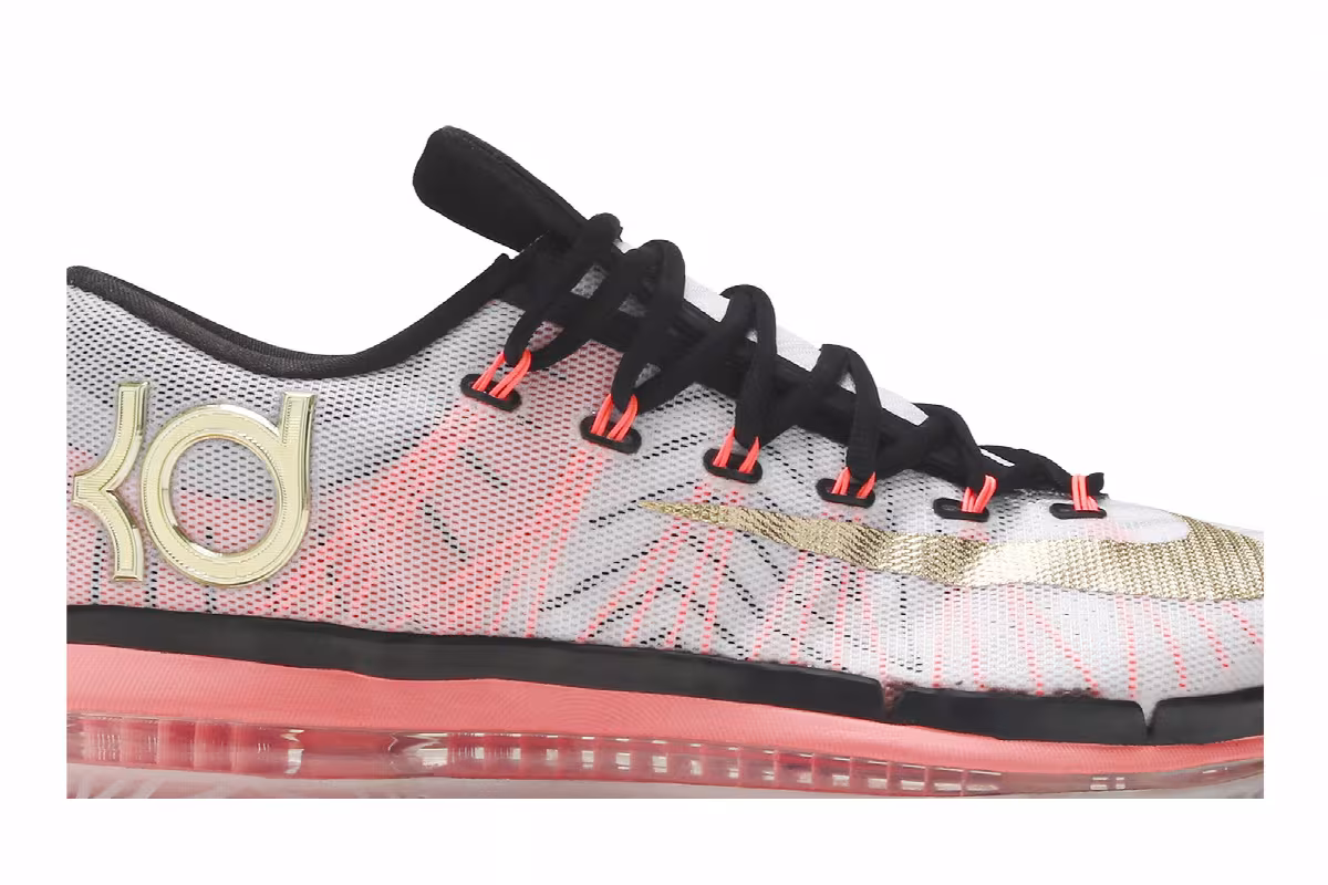 Nike KD 6 Elite Gold, view 3