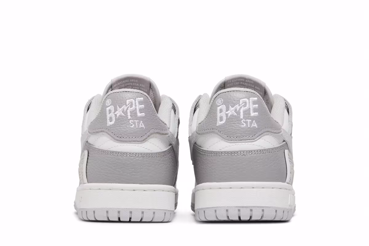 BAPE Sk8 Sta #5 M1 White, view 7