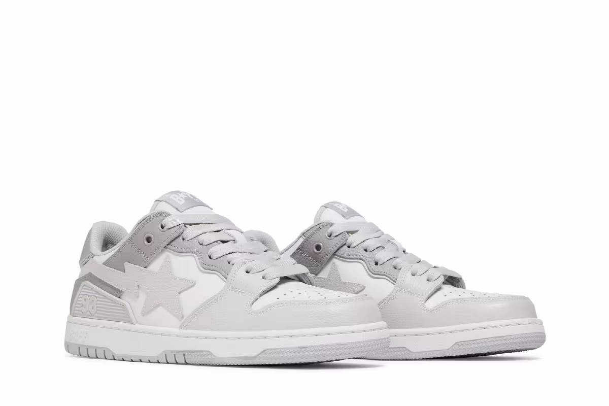 BAPE Sk8 Sta #5 M1 White, view 9
