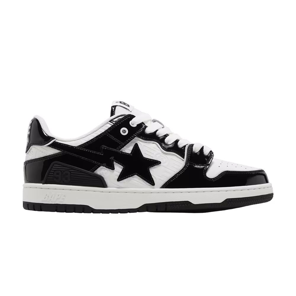 BAPE Sk8 Sta #5 Luxury Sport Monogram - Black