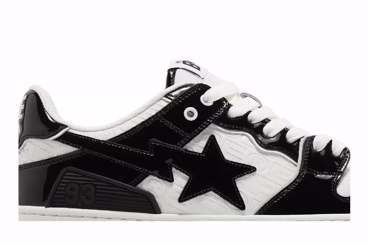 BAPE Sk8 Sta #5 Luxury Sport Monogram - Black, view 3