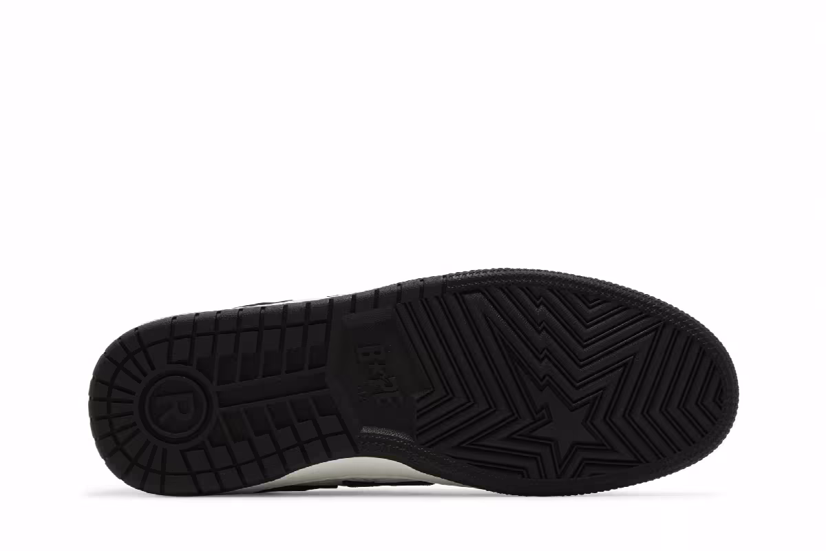 BAPE Sk8 Sta #5 Luxury Sport Monogram - Black, view 5