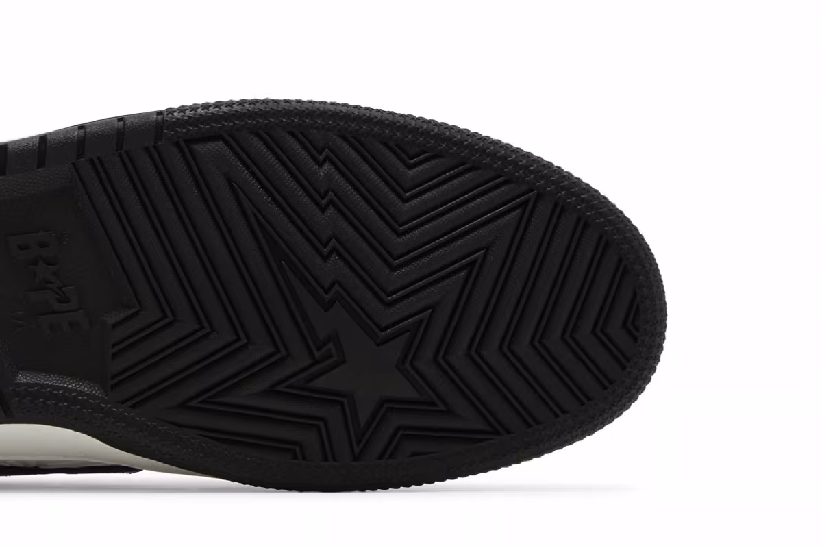 BAPE Sk8 Sta #5 Luxury Sport Monogram - Black, view 6