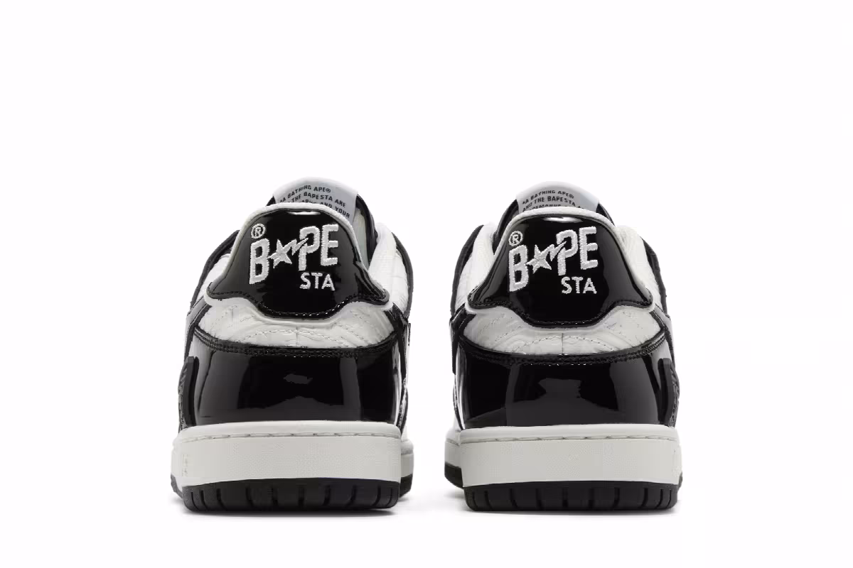 BAPE Sk8 Sta #5 Luxury Sport Monogram - Black, view 7