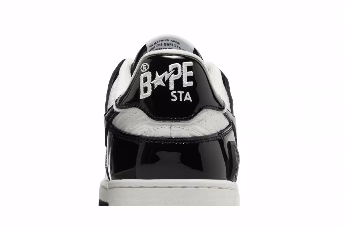 BAPE Sk8 Sta #5 Luxury Sport Monogram - Black, view 8