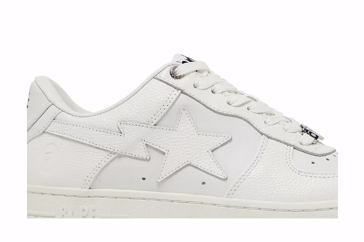 Bapesta #6 White, view 3