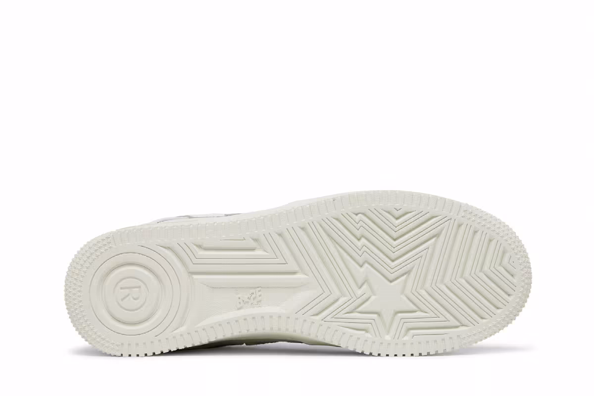 Bapesta #6 White, view 5