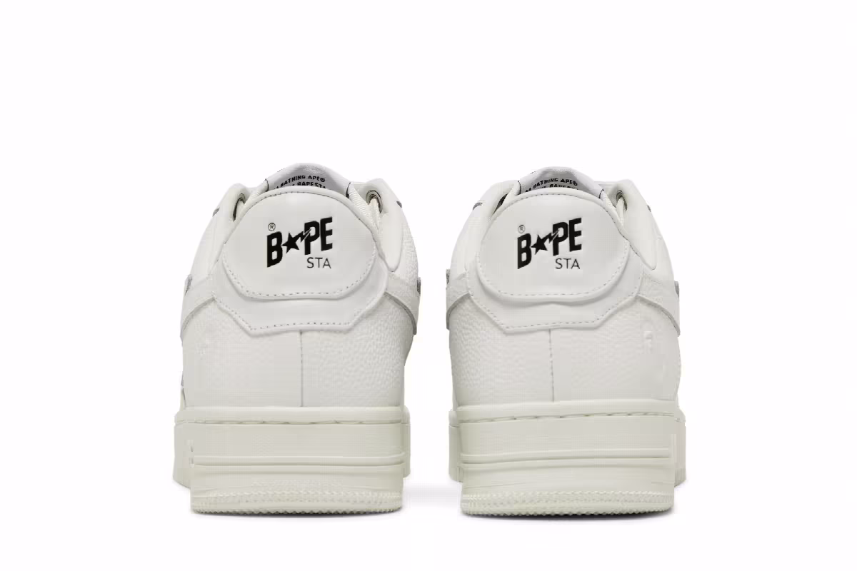 Bapesta #6 White, view 7