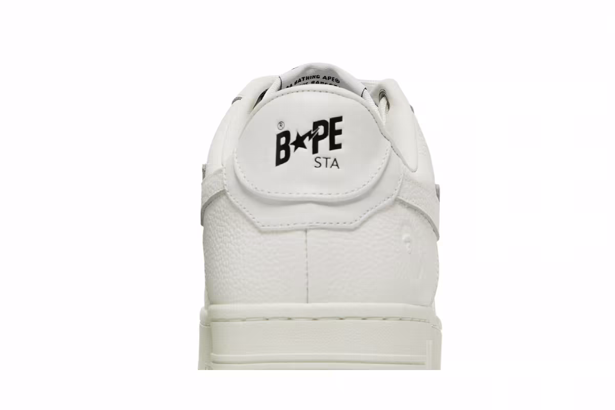 Bapesta #6 White, view 8