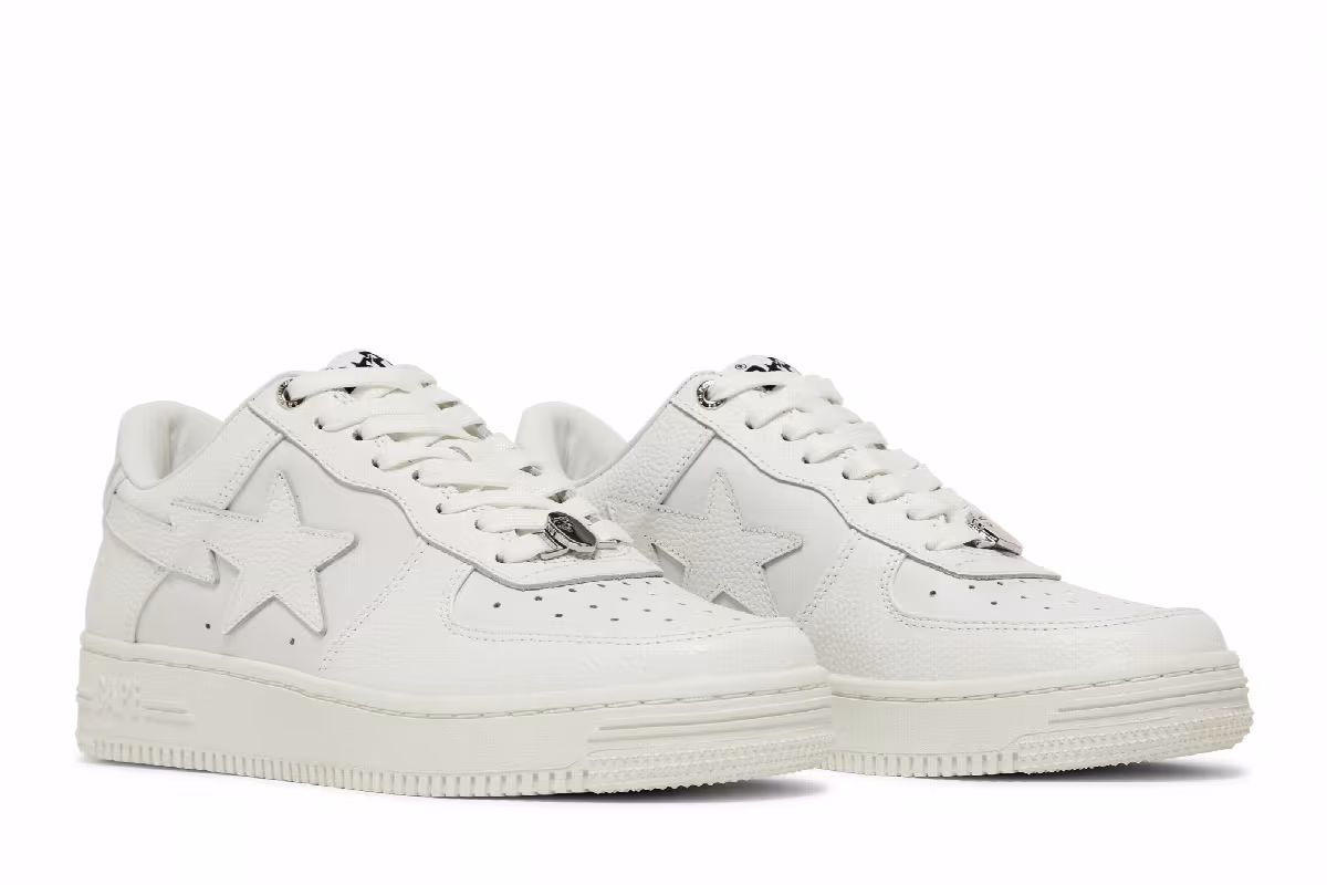 Bapesta #6 White, view 9
