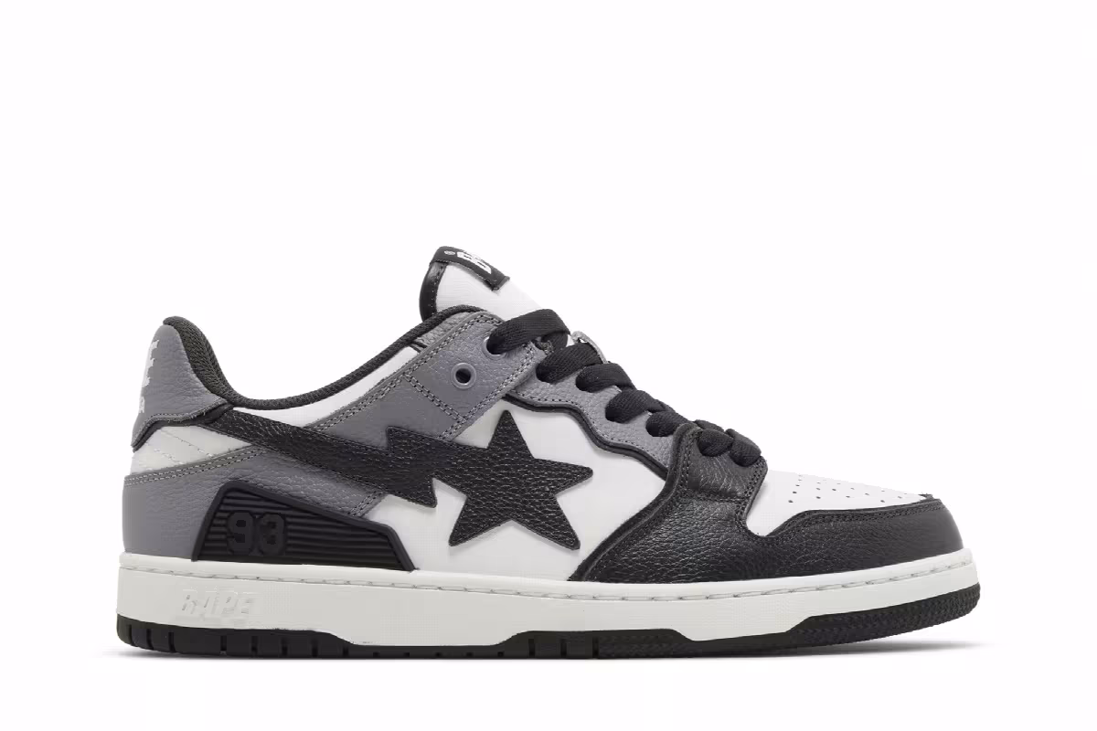 BAPE Sk8 Sta #5 M1 Black, view 2