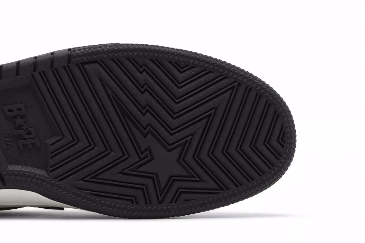 BAPE Sk8 Sta #5 M1 Black, view 6