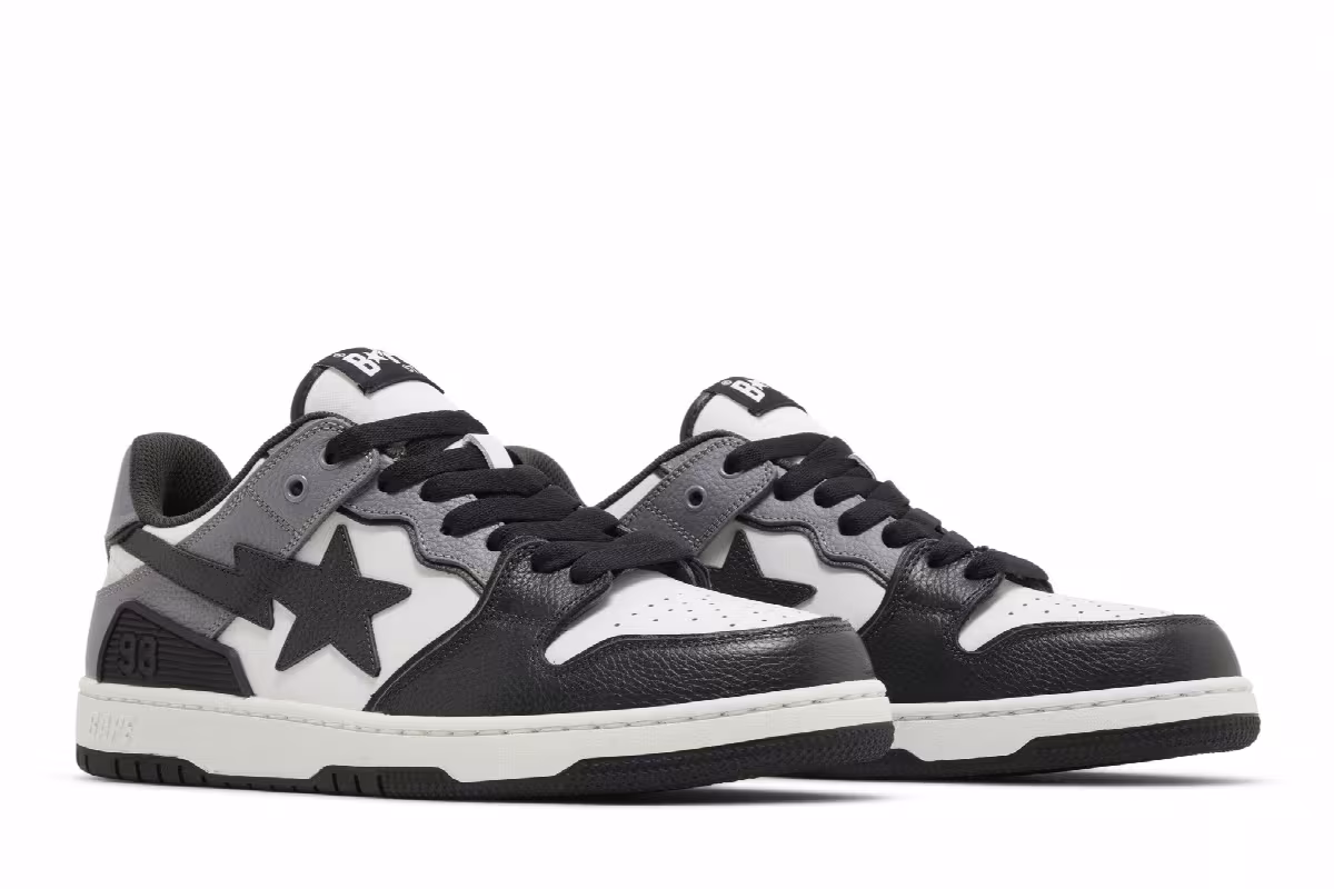 BAPE Sk8 Sta #5 M1 Black, view 9
