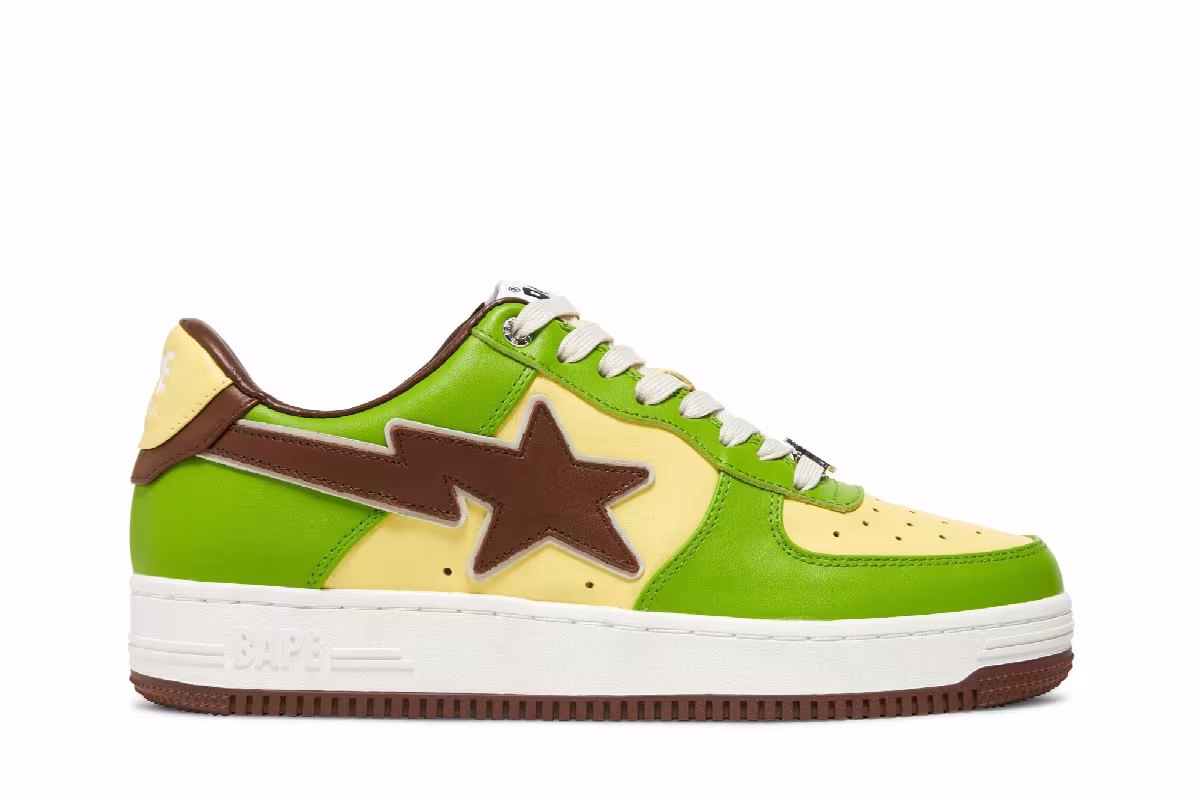 Bapesta Green Brown, view 2