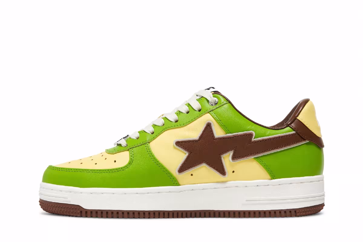 Bapesta Green Brown, view 4