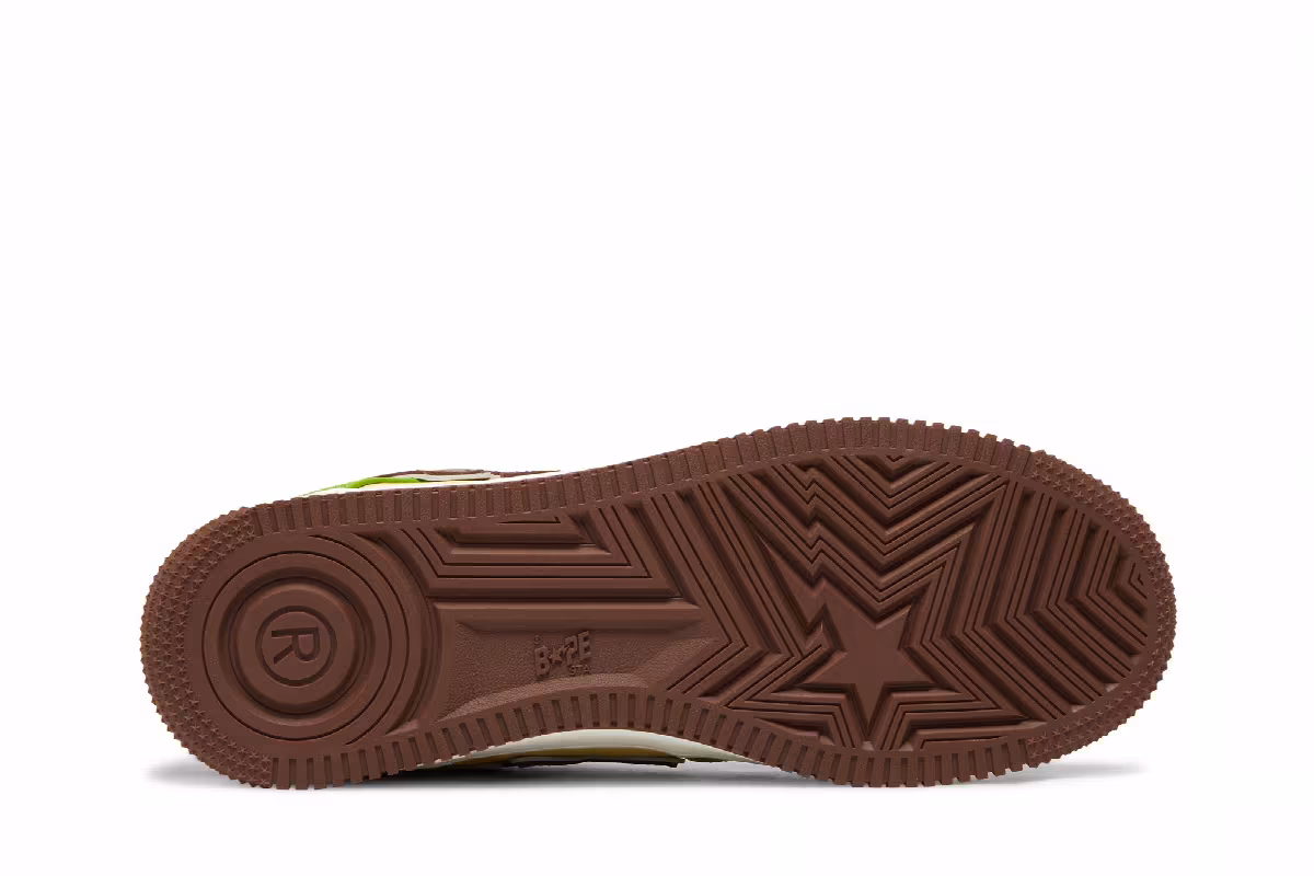 Bapesta Green Brown, view 5