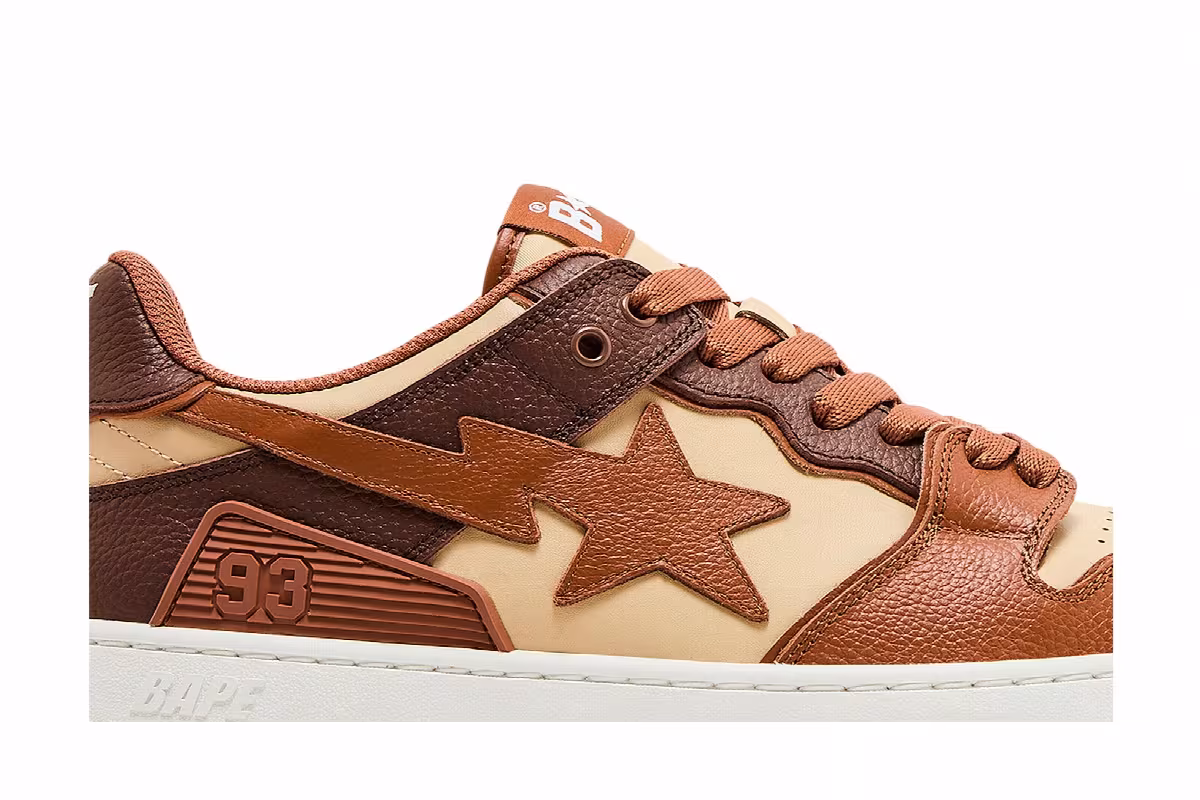 BAPE Sk8 Sta #5 Brown, view 3