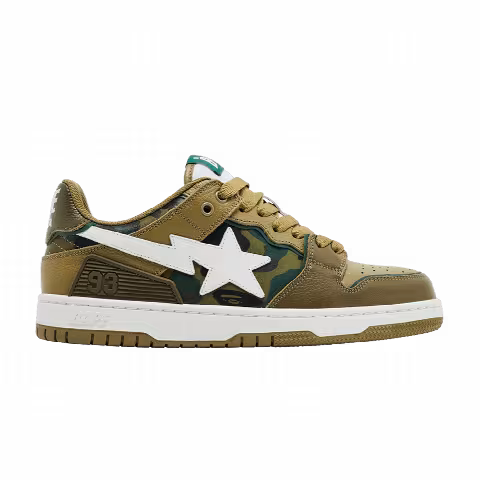 BAPE Sk8 Sta #4 M1 'Olive Drab'