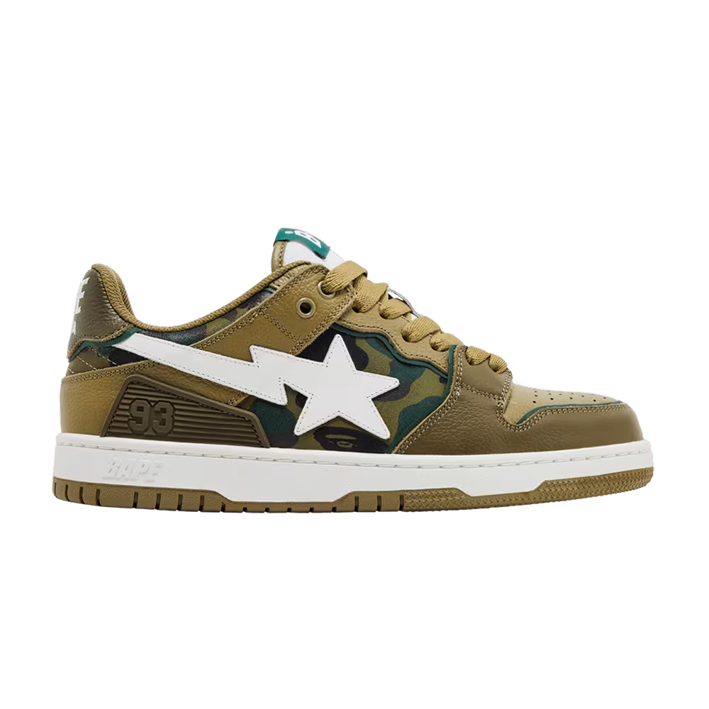 BAPE Sk8 Sta #4 M1 Olive Drab