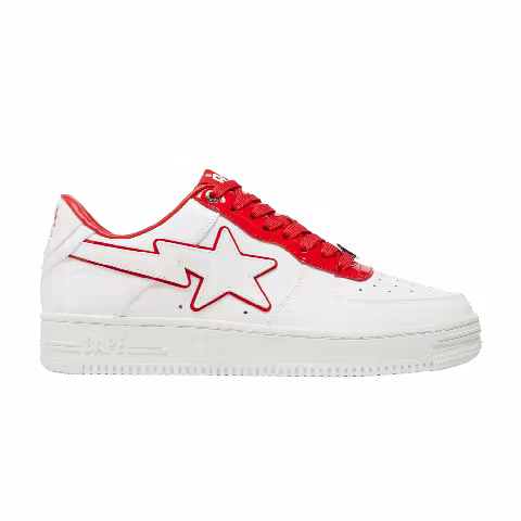 Bapesta #8 M1 'White Red'