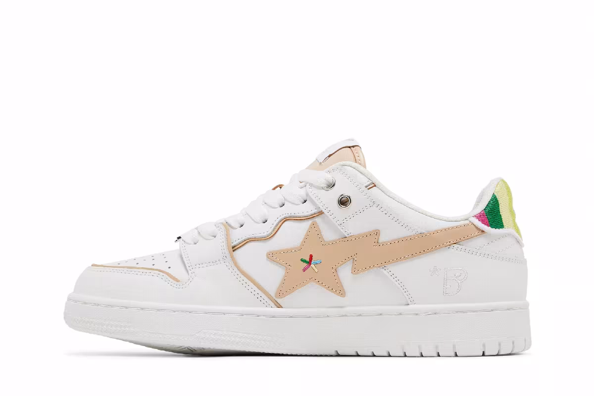 BAPY x BAPE Sk8 Sta Rainbow, view 4