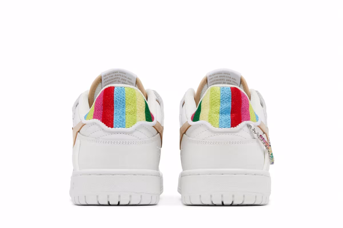 BAPY x BAPE Sk8 Sta Rainbow, view 7