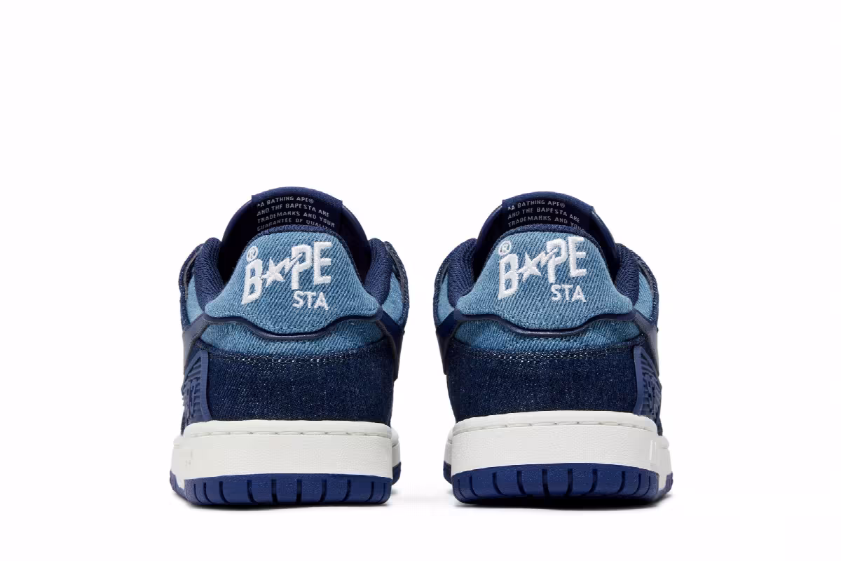 BAPE Sk8 Sta Denim, view 7