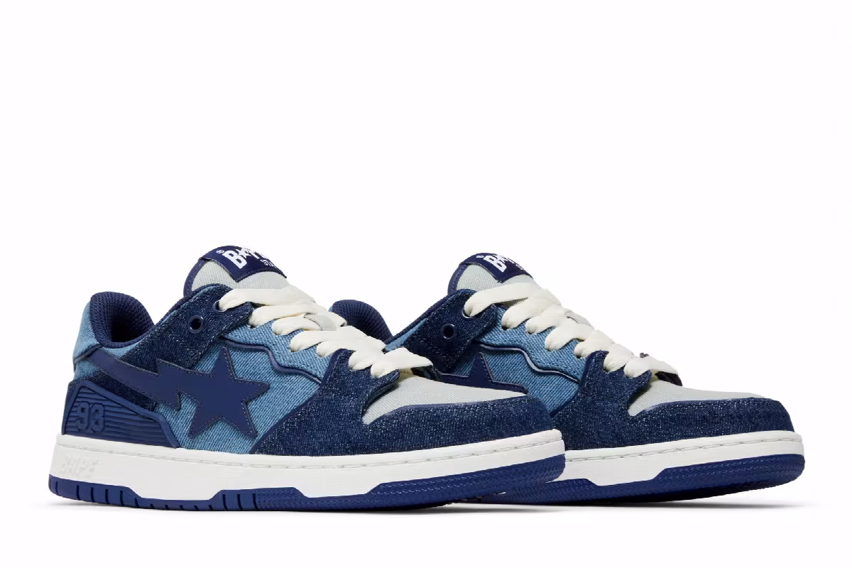 BAPE Sk8 Sta Denim, view 9