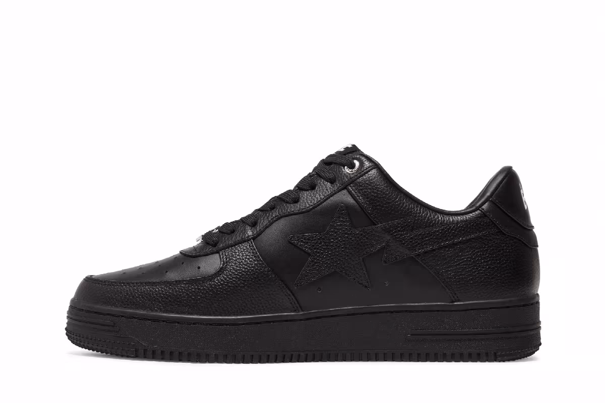 Bapesta #6 Black, view 4