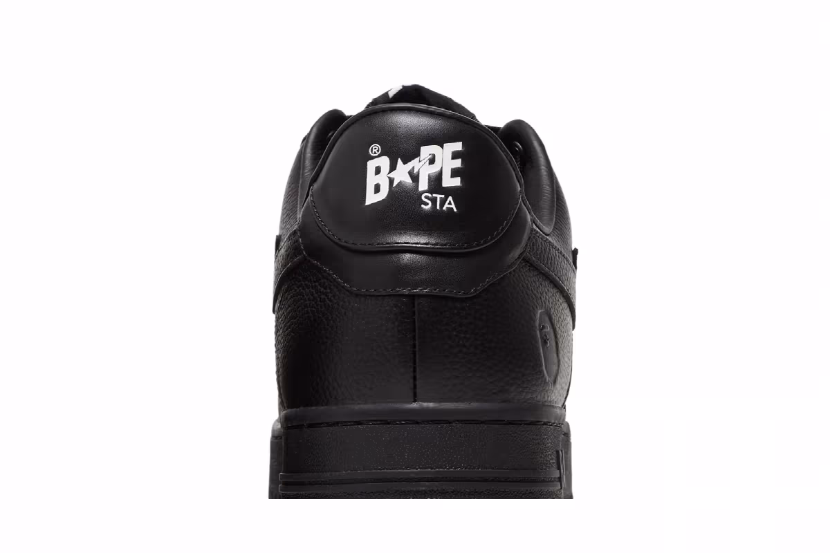 Bapesta #6 Black, view 8