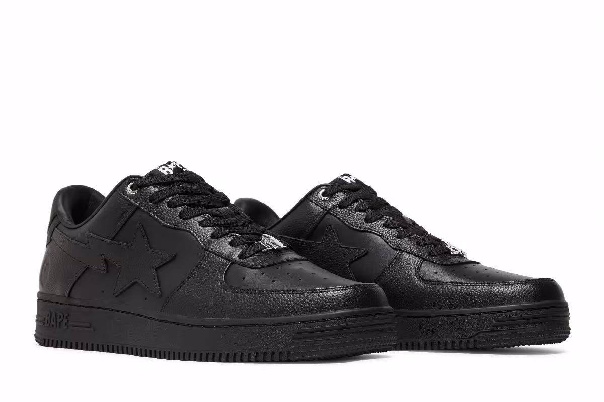 Bapesta #6 Black, view 9