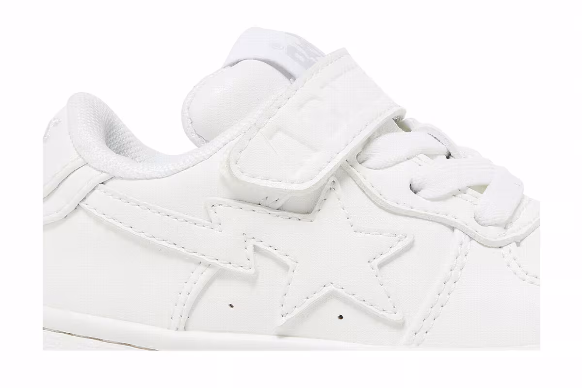 Bapesta #1 Kids White, view 3