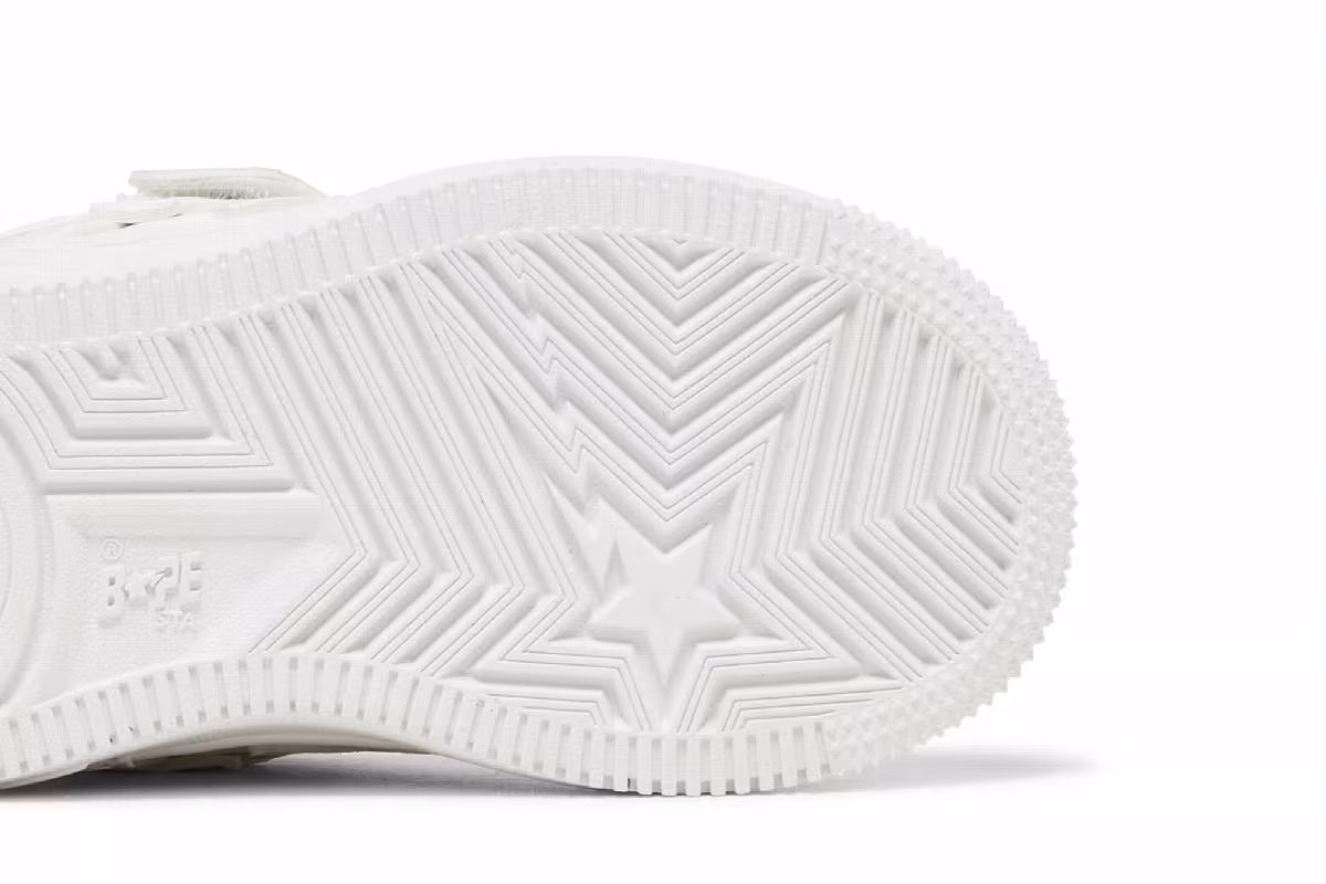Bapesta #1 Kids White, view 6