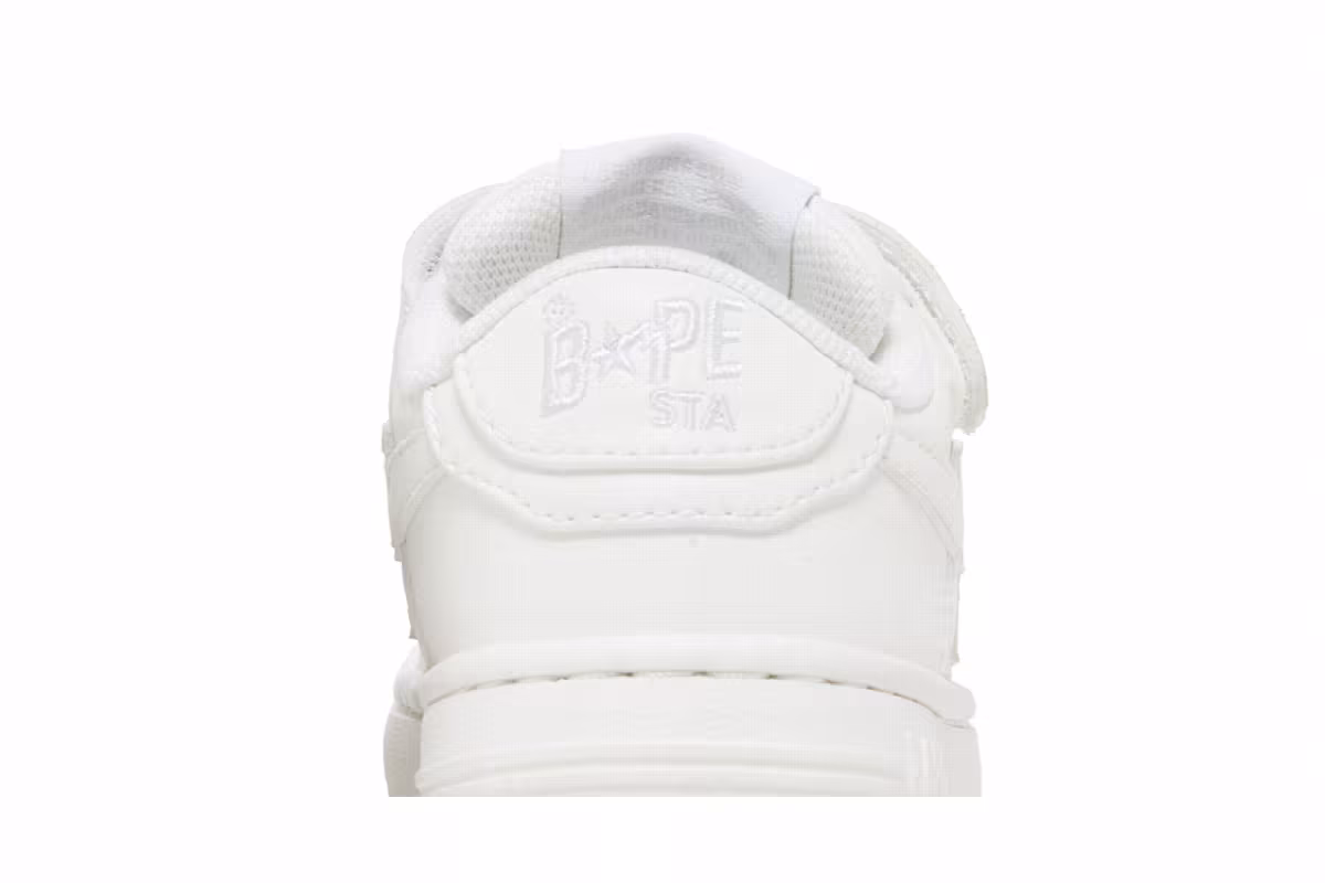 Bapesta #1 Kids White, view 8