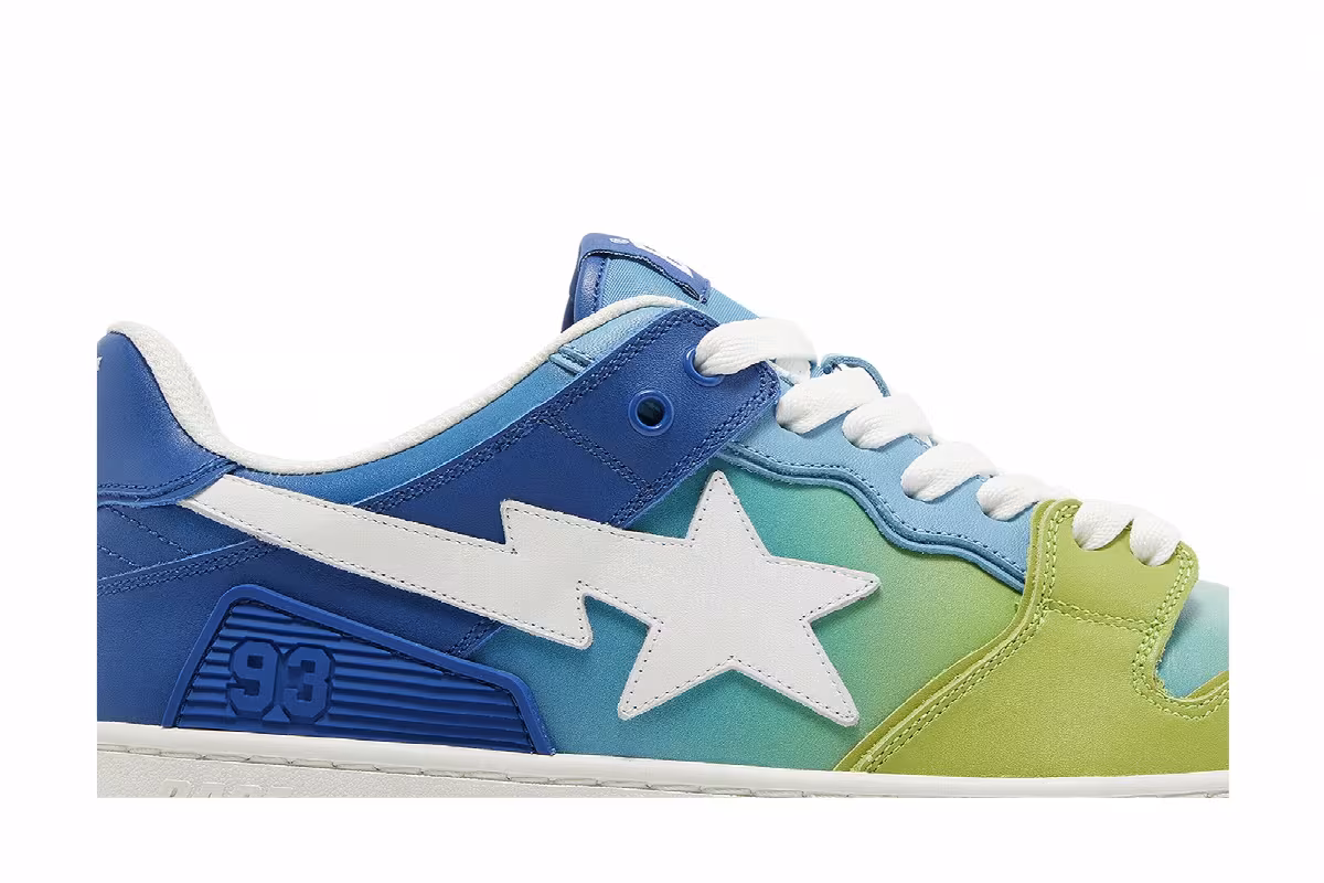 BAPE Sk8 Sta #1 M1 Blue, view 3