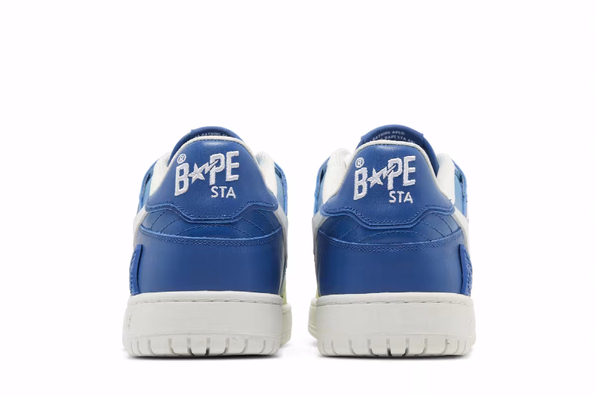 BAPE Sk8 Sta #1 M1 Blue, view 7