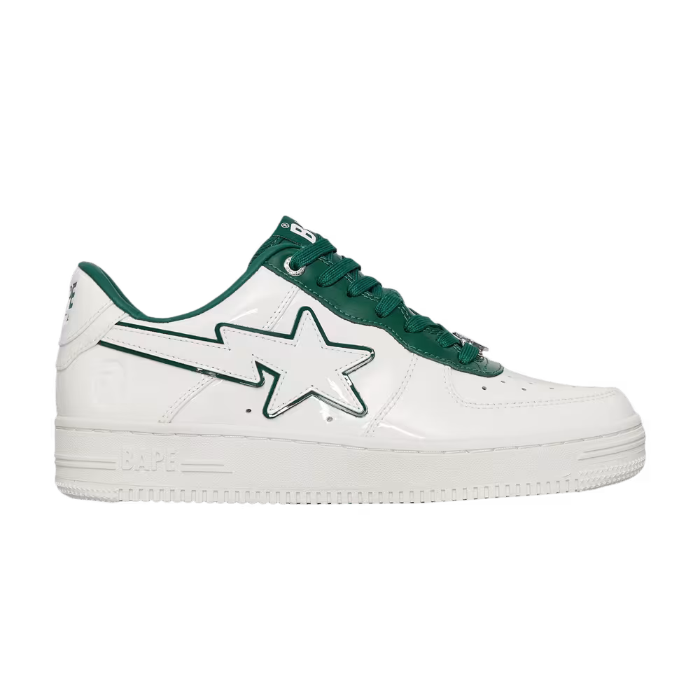Bapesta #8 M1 White Green