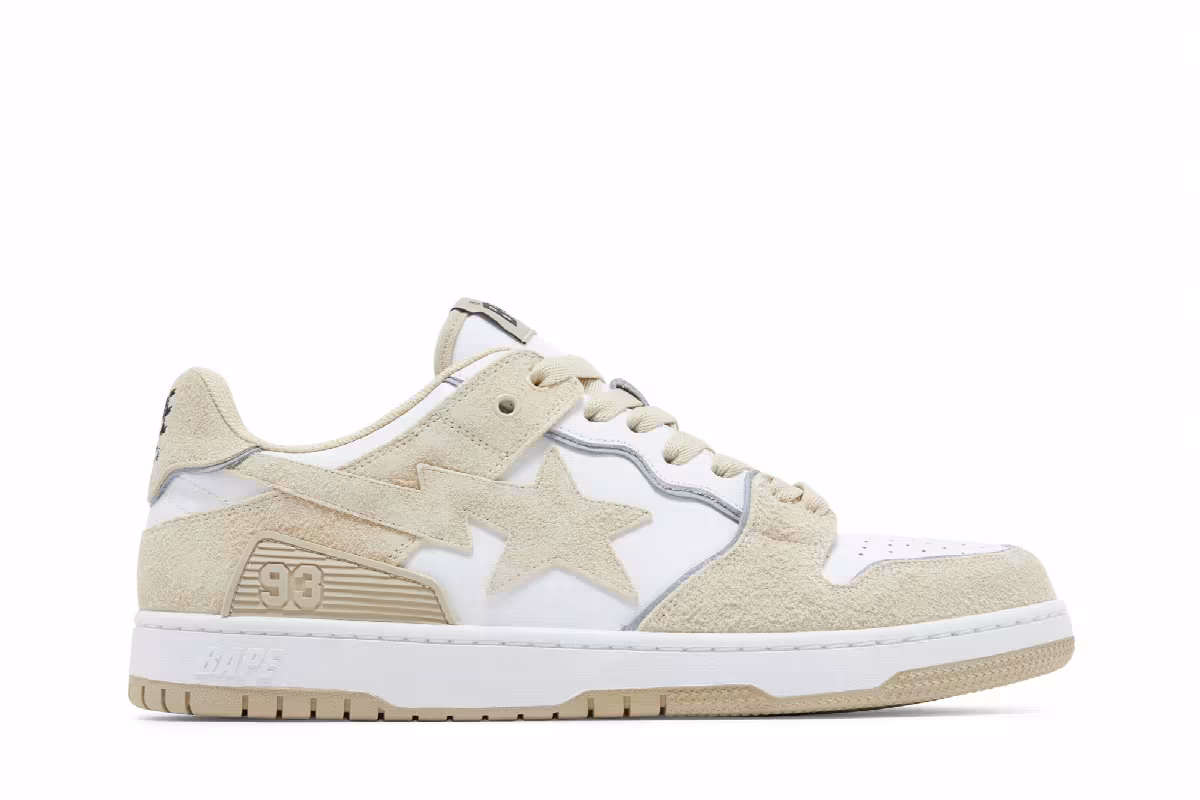 BAPE Sk8 Sta #3 M1 Beige, view 2