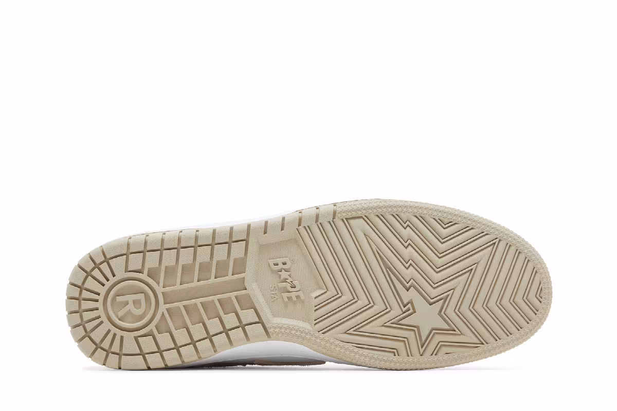 BAPE Sk8 Sta #3 M1 Beige, view 5