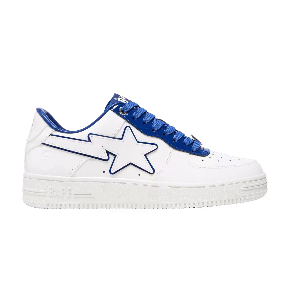Bapesta #8 M1 White Navy