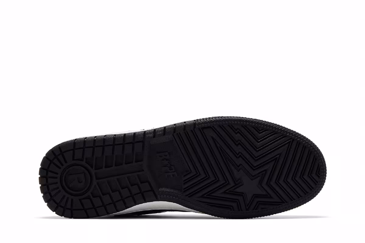 BAPE Sk8 Sta #5 Black Gradient, view 5