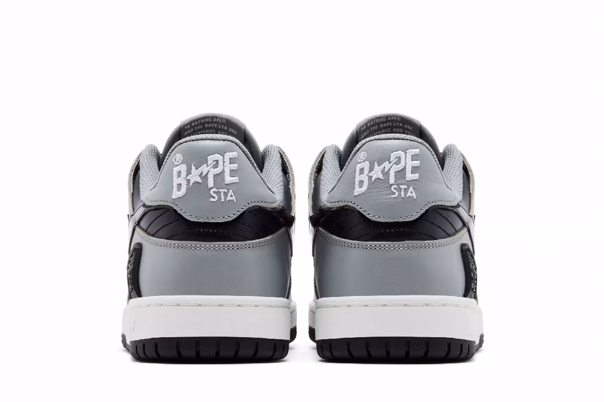 BAPE Sk8 Sta #5 Black Gradient, view 7