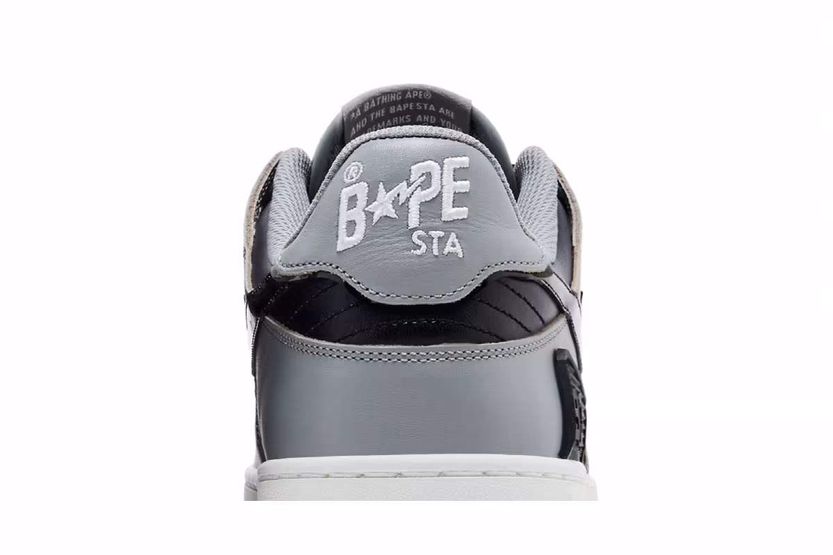 BAPE Sk8 Sta #5 Black Gradient, view 8
