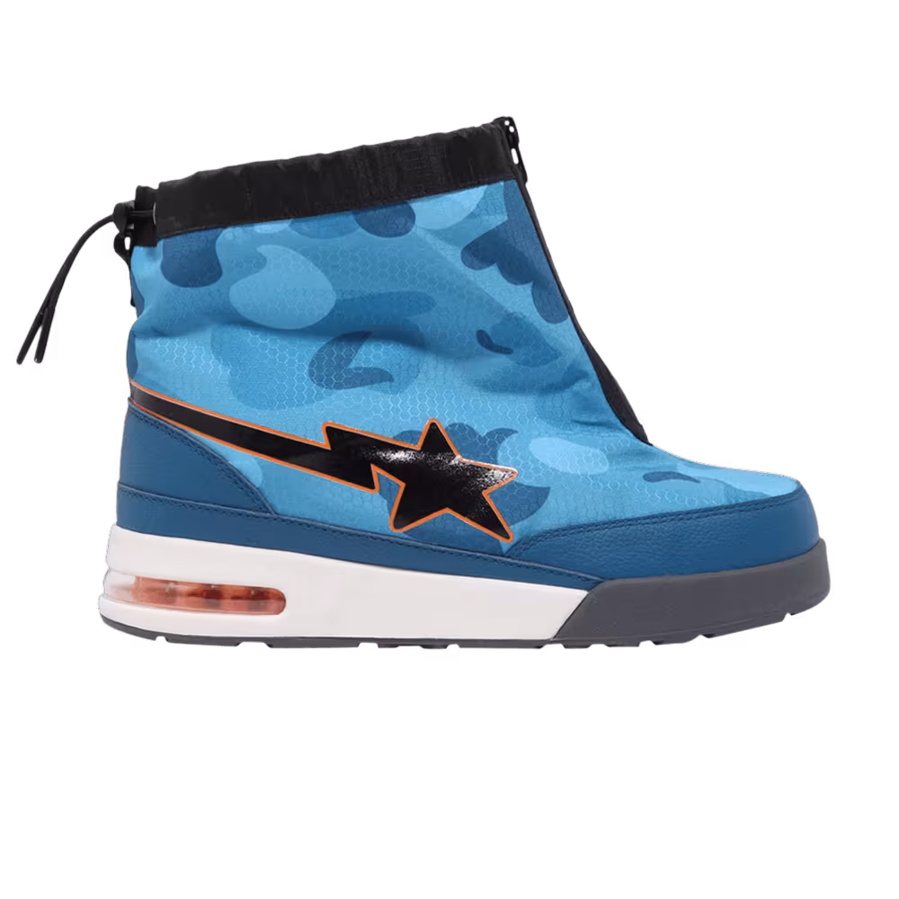 BAPE Honeycomb Camo Zip Roadsta Blue