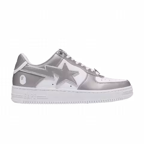 Wmns Bapesta #4 'Silver'