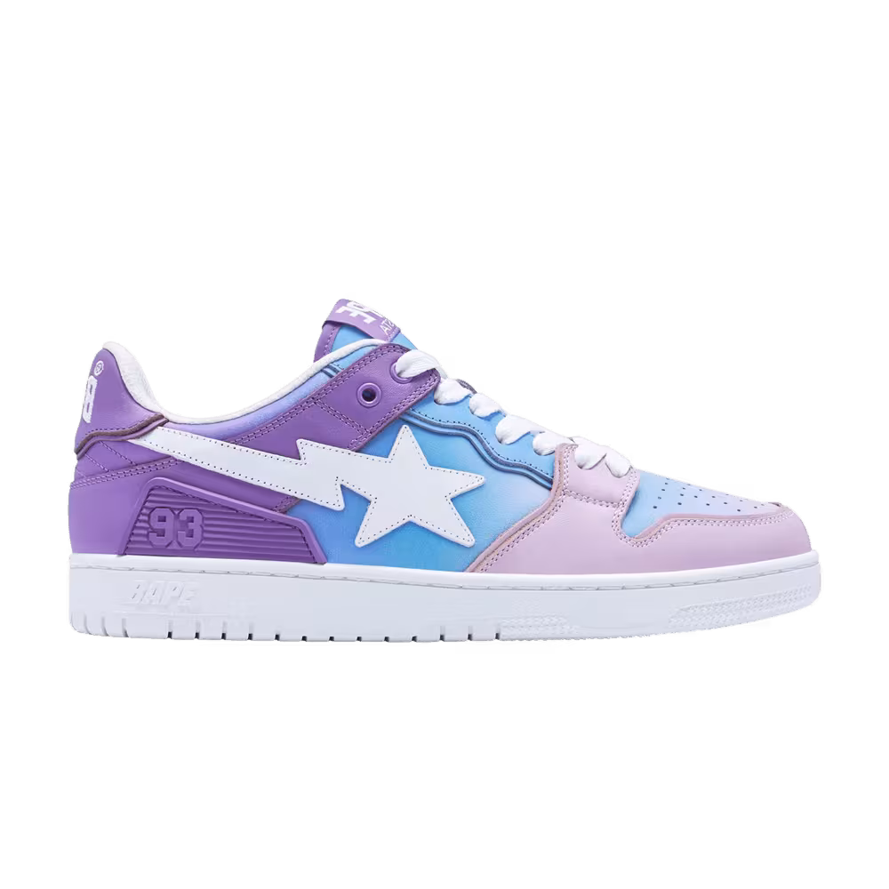 BAPE Sk8 Sta #1 M1 Purple Gradient