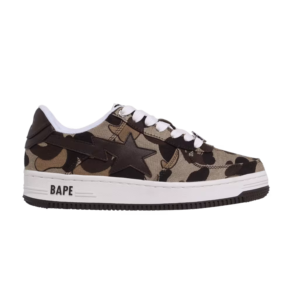 Women's Bapesta Cookie Camo 2 - Brown