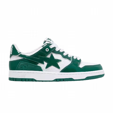 BAPE Wmns Sk8 Sta #5 'Luxury Sport Monogram - Green'